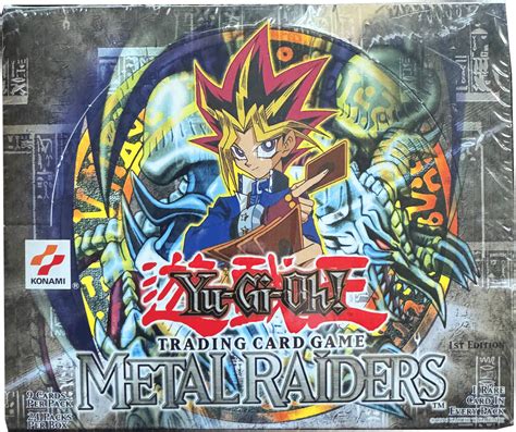 yugioh metal raiders 1st edition blister box|yugioh metal raiders box.